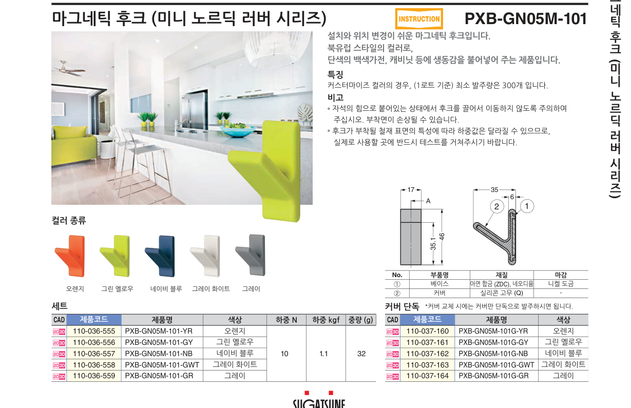 PXB-GN05M-101 — PXB-GN05M-101-GR
