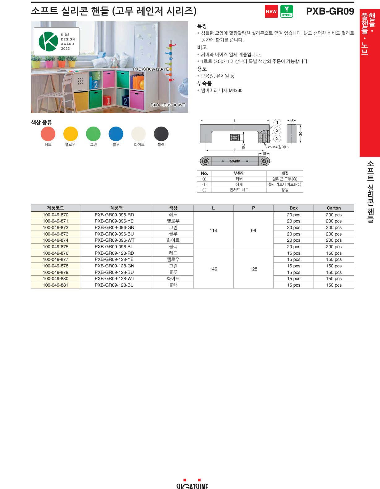 PXB-GR09 — PXB-GR09-096-BU