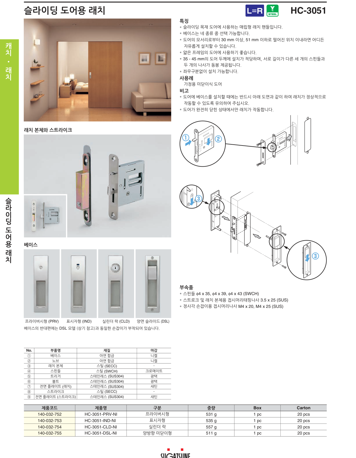 HC-3051 — HC-3051-CLD-NI